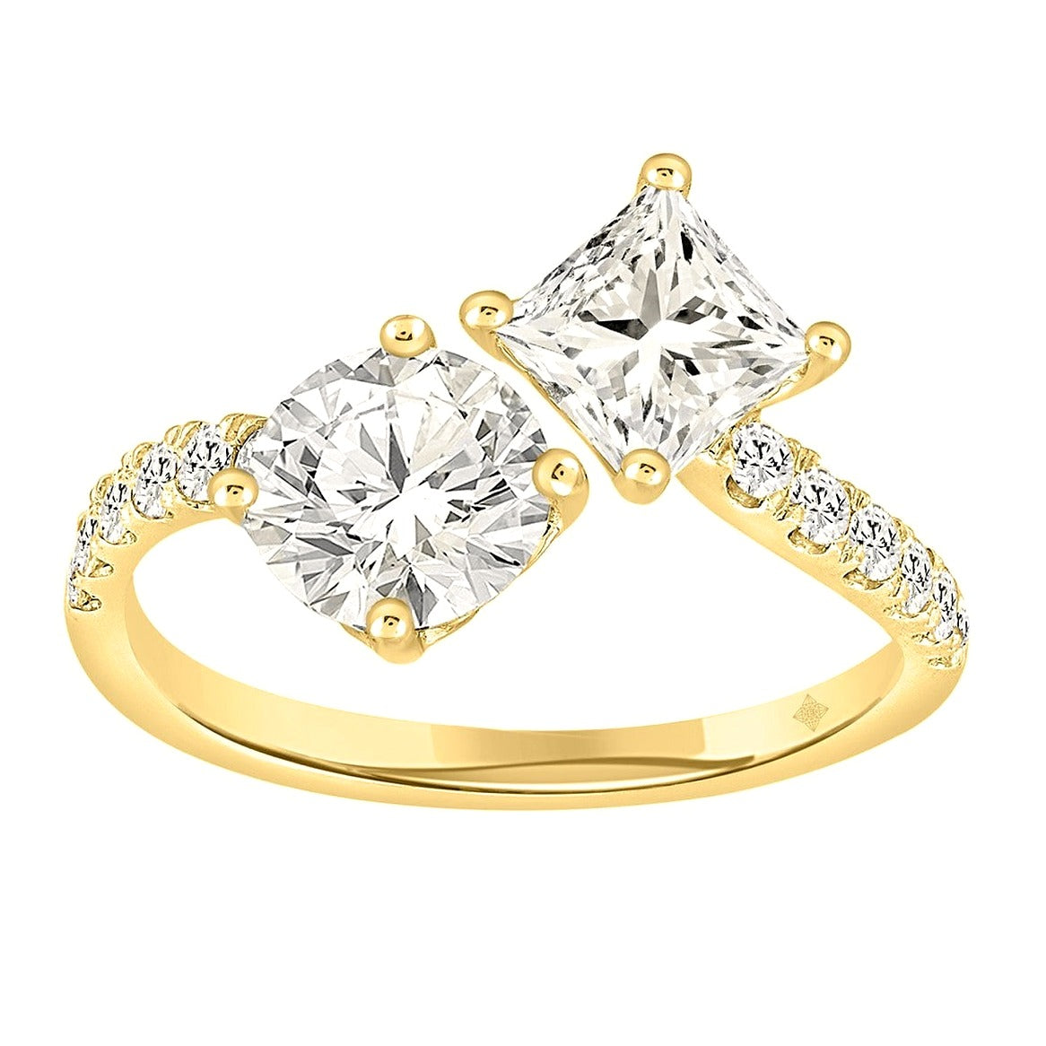 Princess Ring (Round Cut) | Diavlia